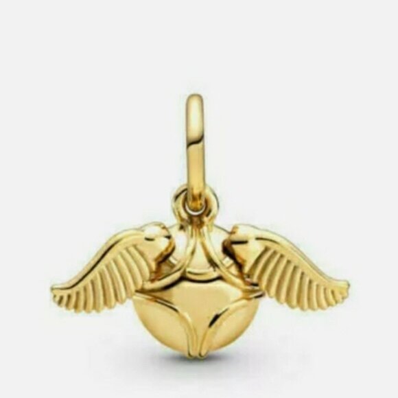 Pandora Harry Potter golden snitch charm - Picture 1 of 4